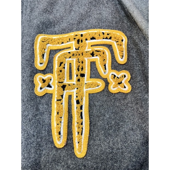 Trukfit Mob Varsity Jacket Mens Large Gray Lil Wayne Lil Weezy To The End WOOL - Picture 11 of 14